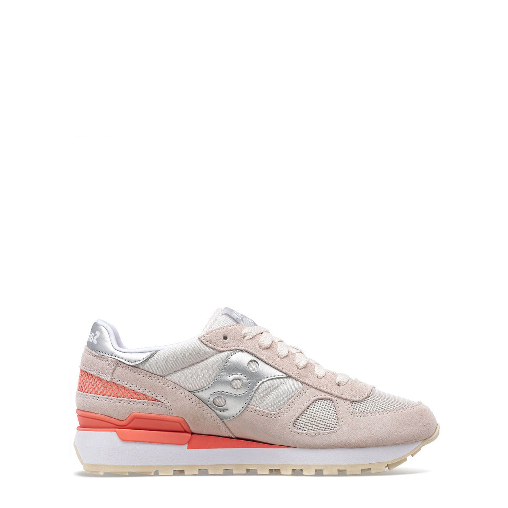 SAUCONY SHADOW pink/silver fabric Sneakers