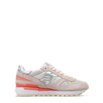 Load image into Gallery viewer, SAUCONY SHADOW pink/silver fabric Sneakers
