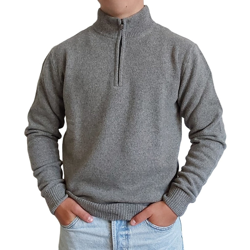 100% Cashmere grey cashmere Sweater