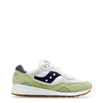 Load image into Gallery viewer, SAUCONY SHADOW 6000 white/green/black fabric Sneakers
