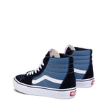Load image into Gallery viewer, VANS SK8 HI black/blue/white fabric Sneakers
