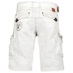 Load image into Gallery viewer, GEOGRAPHICAL NORWAY white cotton Shorts
