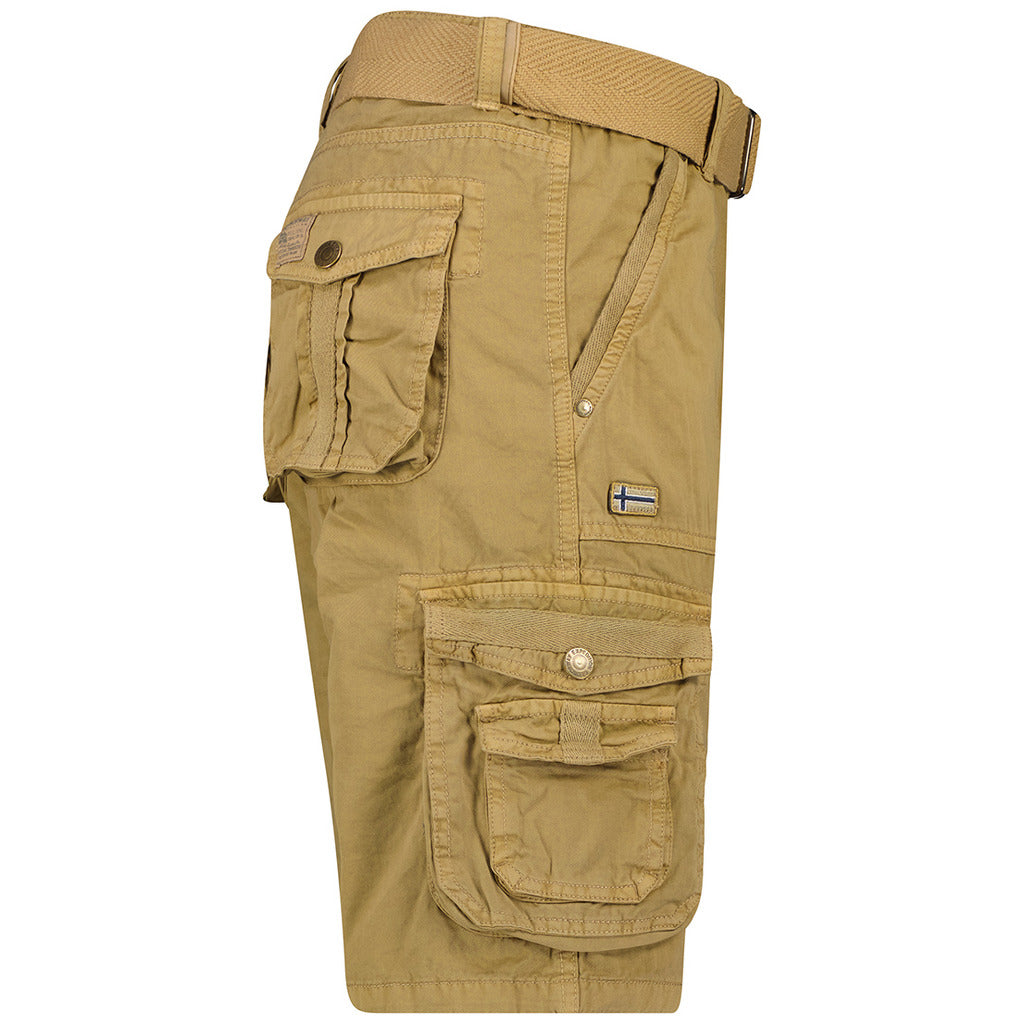 GEOGRAPHICAL NORWAY beige cotton Shorts