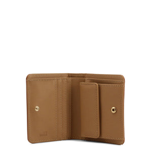 LOVE MOSCHINO brown polyurethane Wallet