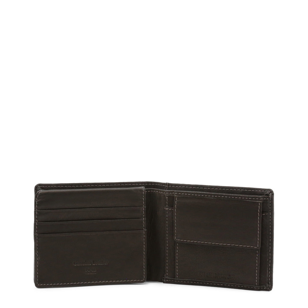 LUMBERJACK black faux leather Wallet