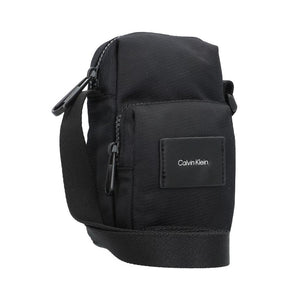 CALVIN KLEIN black polyester Messenger Bag