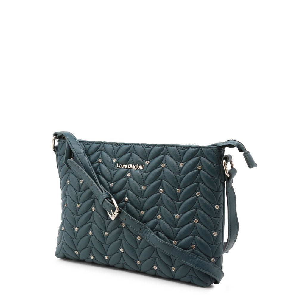 LAURA BIAGIOTTI BENNIE green synthetic fibers Shoulder Bag