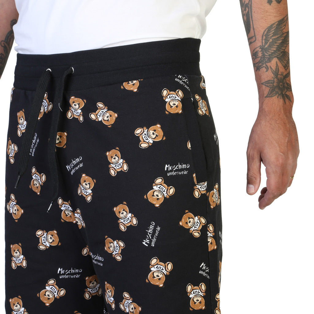 MOSCHINO black cotton Shorts