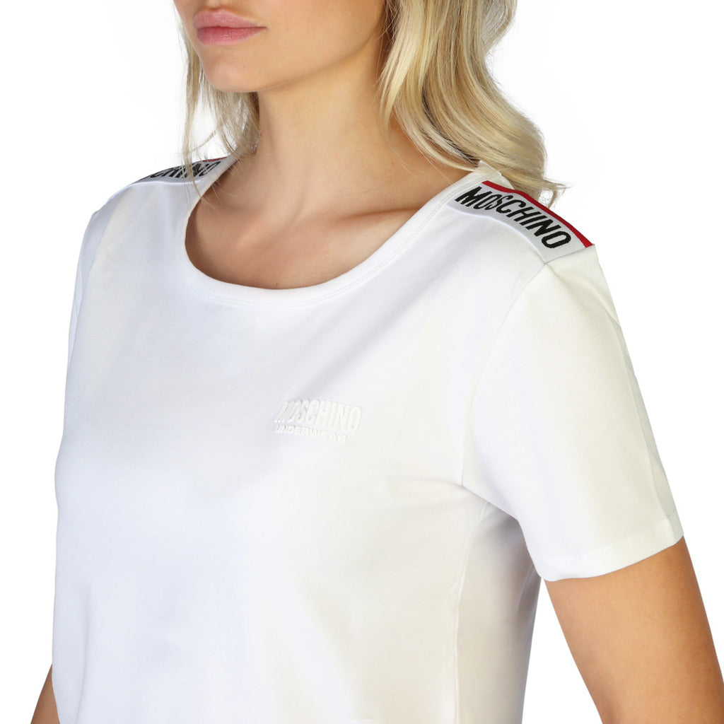 MOSCHINO white cotton T-Shirt