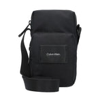 Load image into Gallery viewer, CALVIN KLEIN black polyester Messenger Bag
