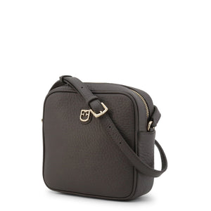 FURLA DOTTY grey leather Shoulder Bag