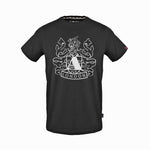 Load image into Gallery viewer, Aquascutum black cotton T-shirt
