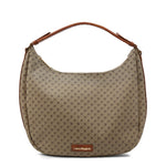 Load image into Gallery viewer, LAURA BIAGIOTTI DEMA beige/brown synthetic fibers Shoulder Bag
