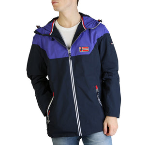 GEOGRAPHICAL NORWAY navy blue polyamide Outerwear Jacket