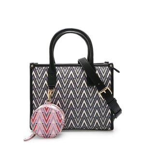 VALENTINO by MARIO VALENTINO black polyurethane Handbag