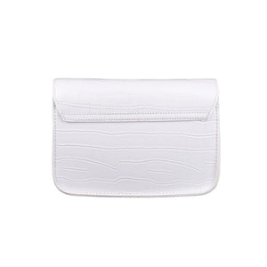 EGON VON FURSTENBERG white polyurethane Shoulder Bag