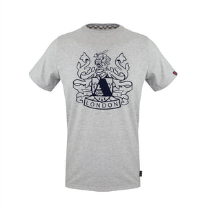 Aquascutum grey cotton T-shirt