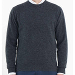 Load image into Gallery viewer, 100% Cashmere grey cashmere Sweater
