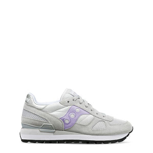 SAUCONY SHADOW grey/purple fabric Sneakers