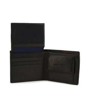 LUMBERJACK black faux leather Wallet