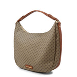 Load image into Gallery viewer, LAURA BIAGIOTTI DEMA beige/brown synthetic fibers Shoulder Bag
