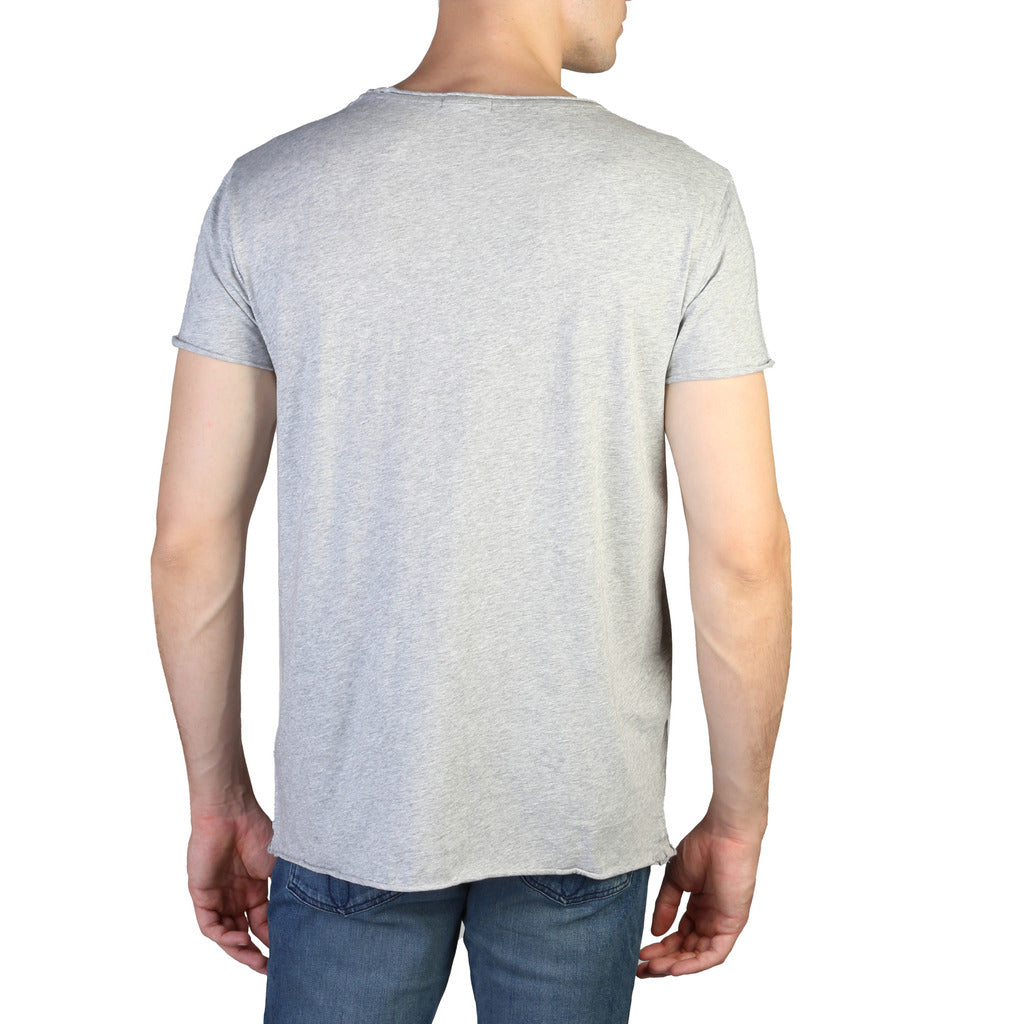 CALVIN KLEIN grey cotton T-shirt
