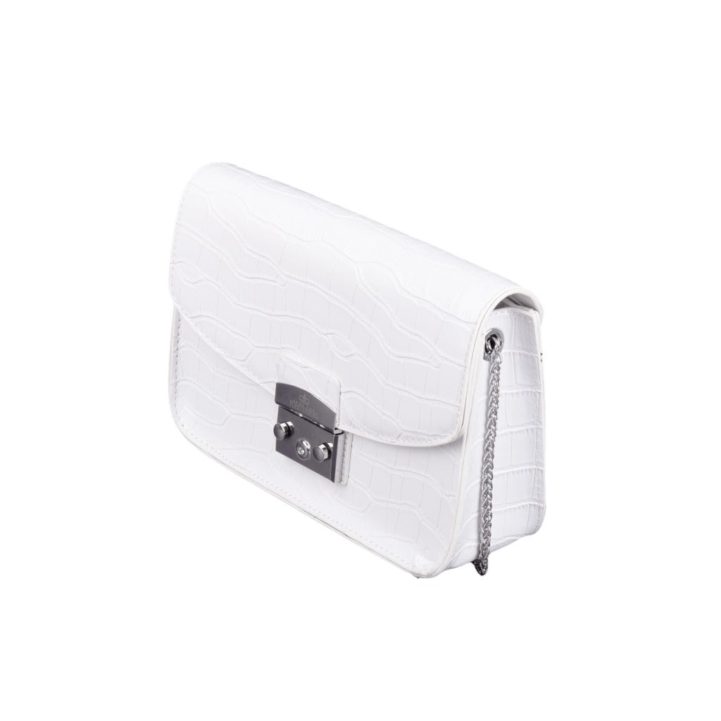 EGON VON FURSTENBERG white polyurethane Shoulder Bag