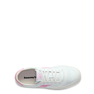 SAUCONY JAZZ COURT white/pink fabric Sneakers