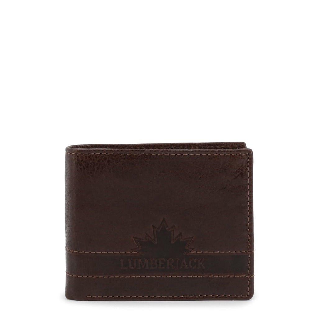 LUMBERJACK brown faux leather Wallet