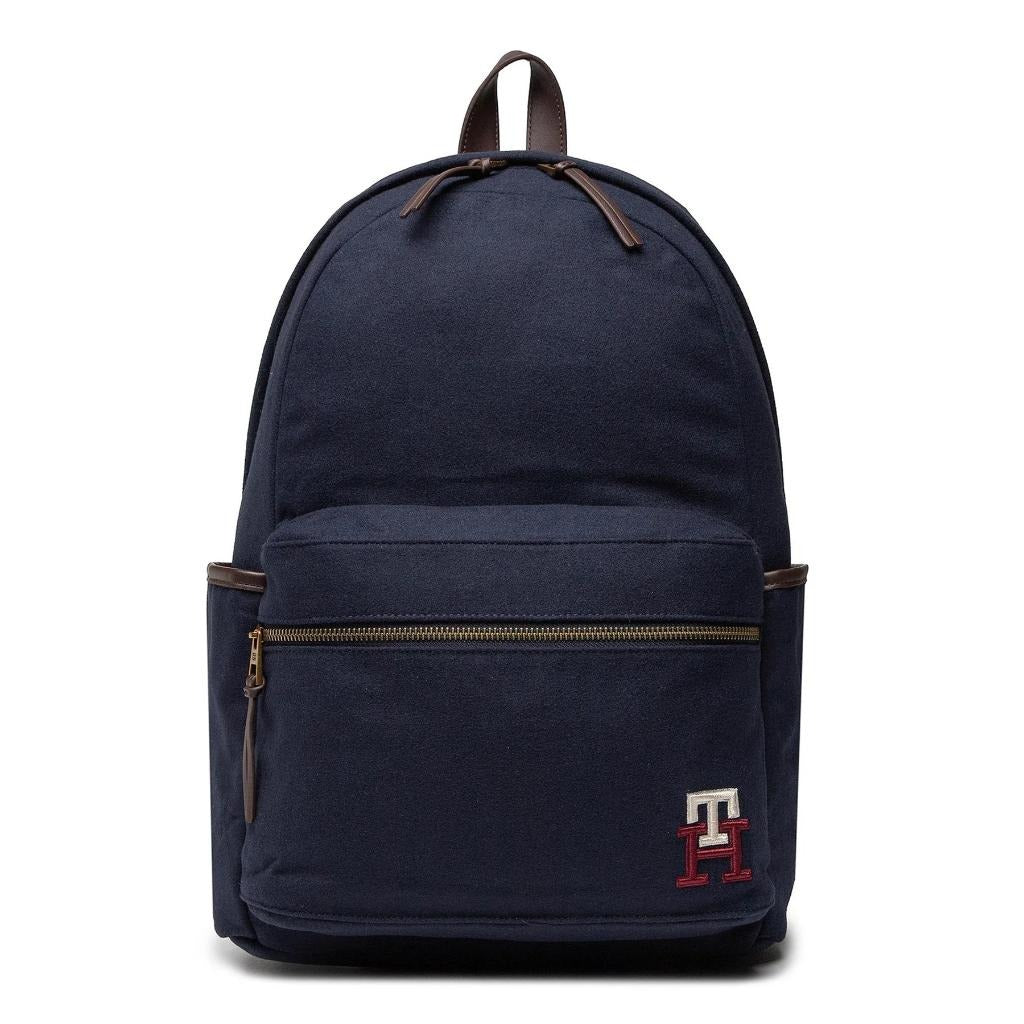 TOMMY HILFIGER blue polyester Backpack