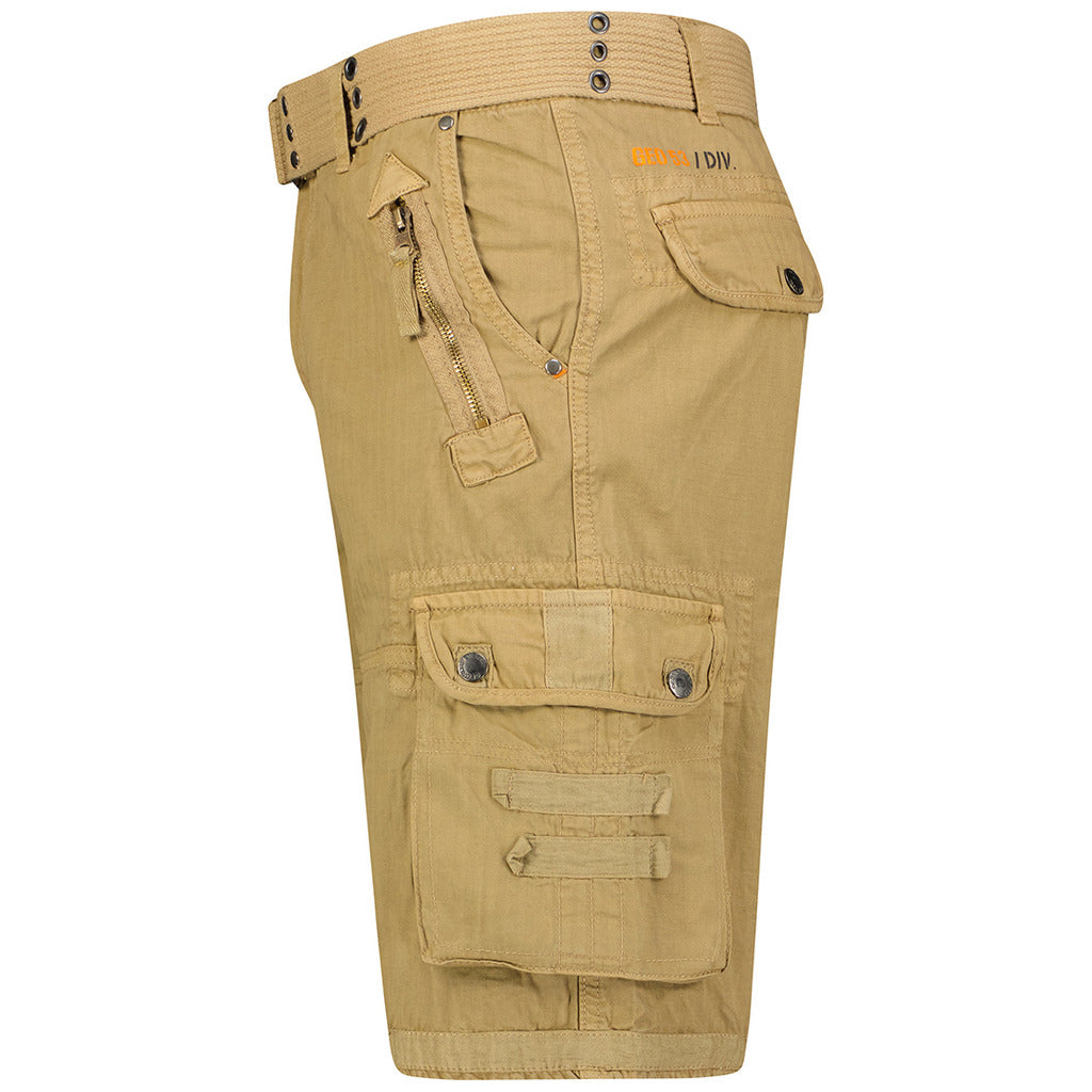 GEOGRAPHICAL NORWAY beige cotton Shorts