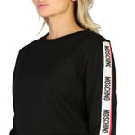 Load image into Gallery viewer, MOSCHINO black cotton Sweatshirt
