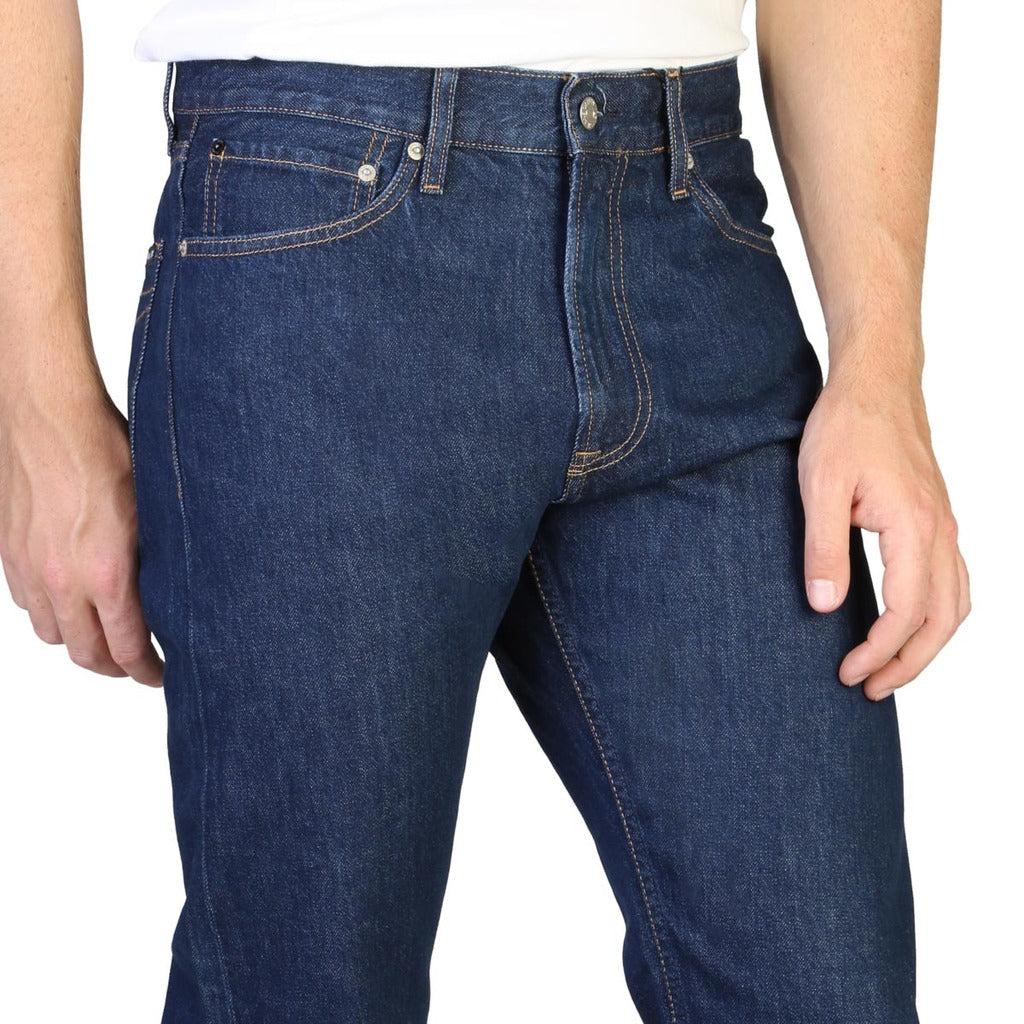 CALVIN KLEIN blue cotton Jeans