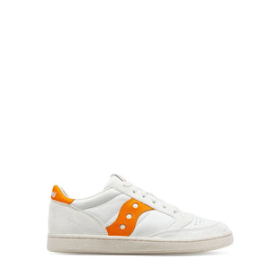 SAUCONY JAZZ COURT white/orange fabric Sneakers