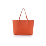Load image into Gallery viewer, LUCKY BEES orange faux leather Tote
