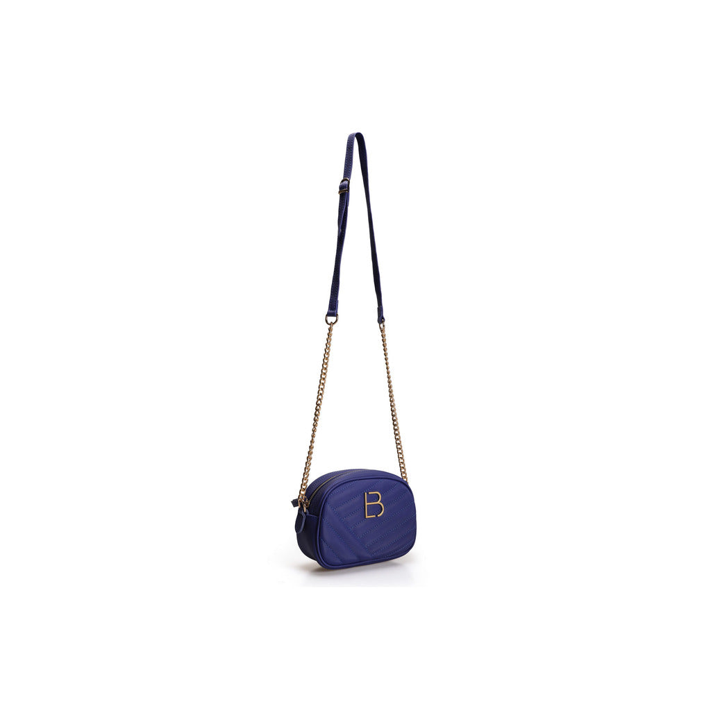 LUCKY BEES purple faux leather Shoulder Bag