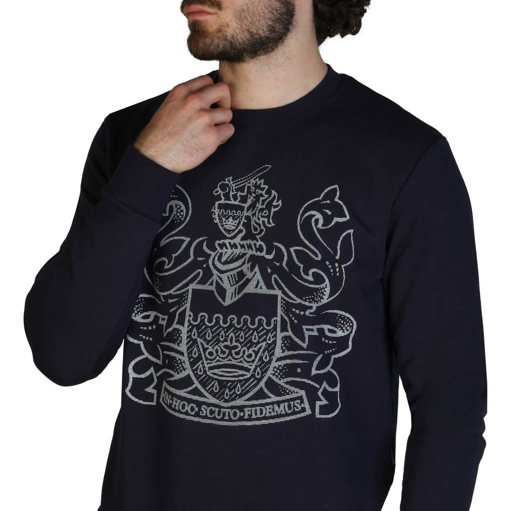 Aquascutum blue cotton Sweatshirt