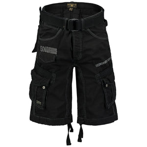 GEOGRAPHICAL NORWAY black cotton Shorts