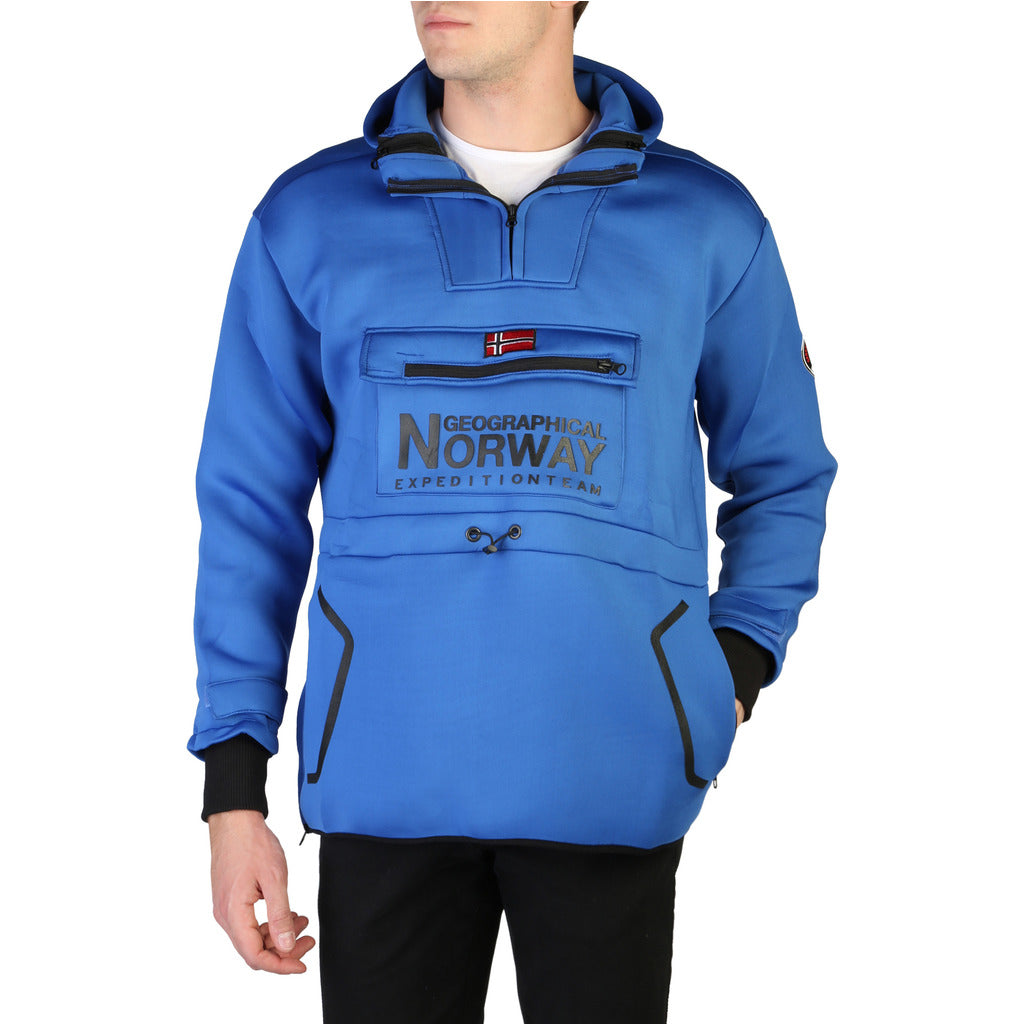 GEOGRAPHICAL NORWAY light blue polyester Outerwear Jacket