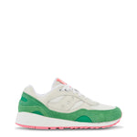 Load image into Gallery viewer, SAUCONY SHADOW 6000 white/green fabric Sneakers
