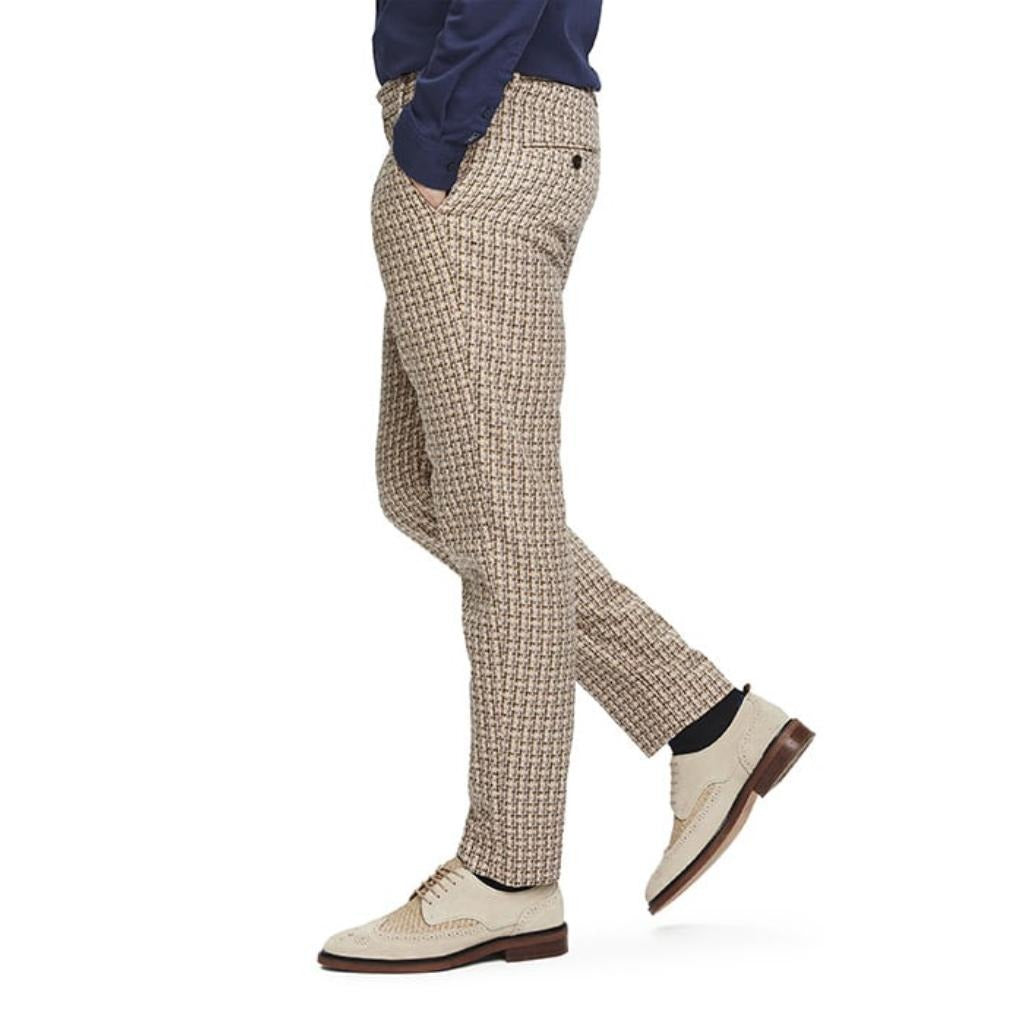 SCOTCH & SODA brown/beige cotton Pants