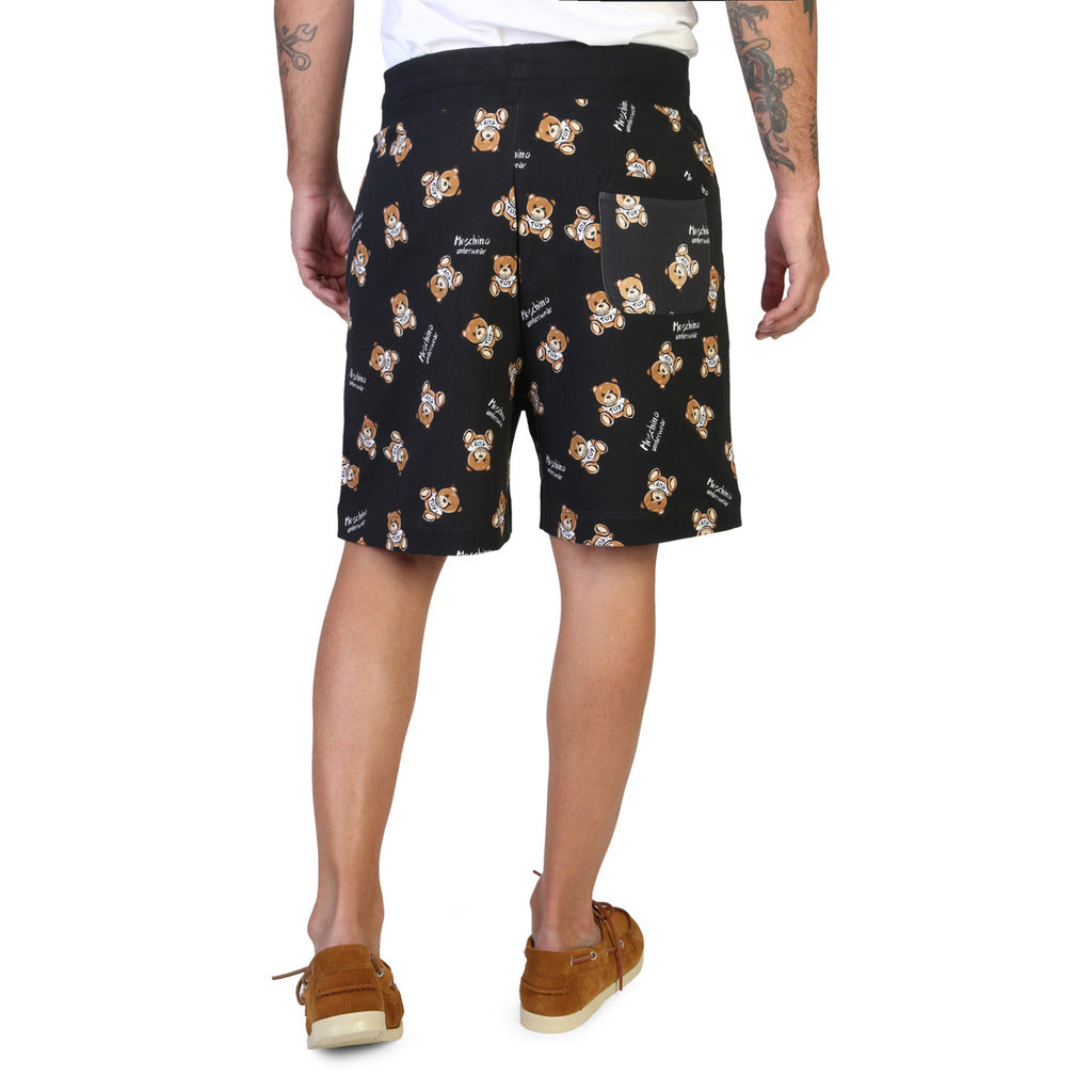 MOSCHINO black cotton Shorts