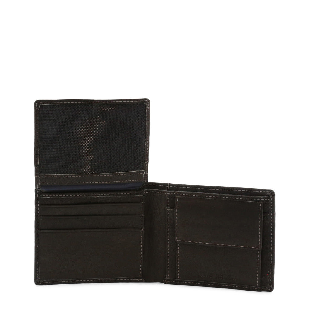 LUMBERJACK black faux leather Wallet