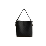 Load image into Gallery viewer, LUCKY BEES black faux leather Handbag
