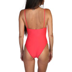 Load image into Gallery viewer, MOSCHINO red/yellow nylon Swimsuit
