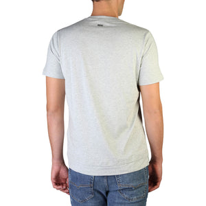 DIESEL T-CHERUBIK-NEW grey cotton T-Shirt