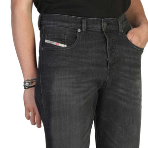 DIESEL D-VIKER black cotton Jeans