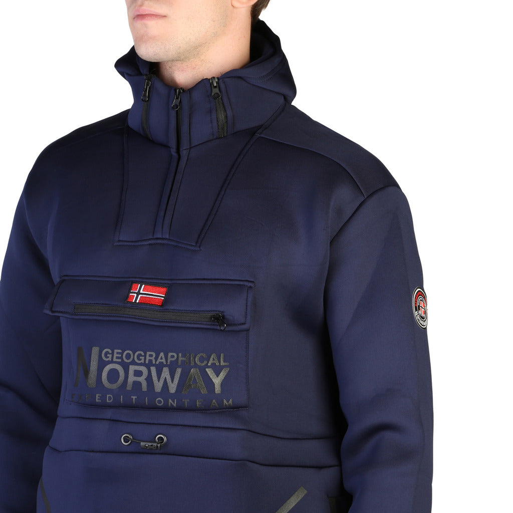 GEOGRAPHICAL NORWAY navy blue polyester Outerwear Jacket