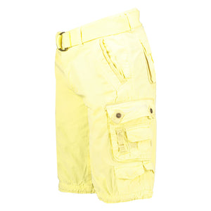 GEOGRAPHICAL NORWAY yellow cotton Shorts