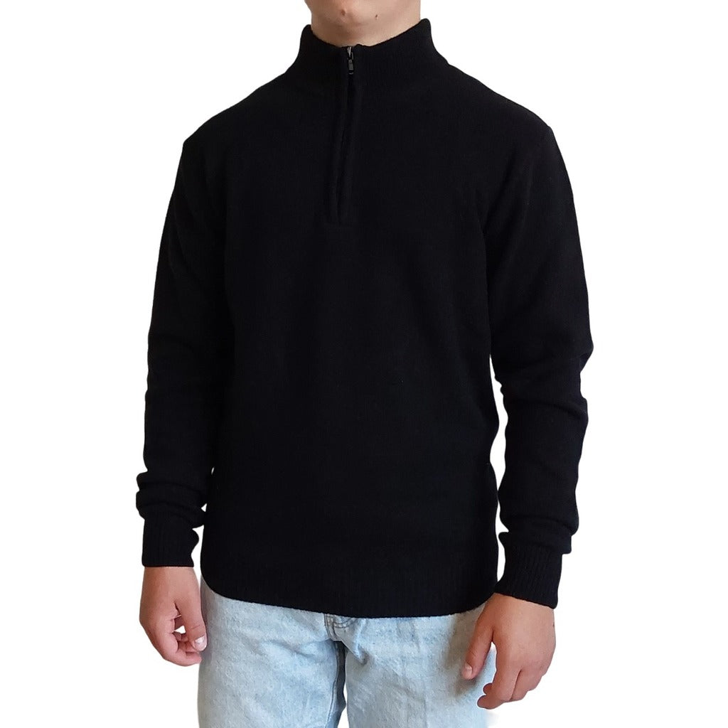 100% Cashmere black cashmere Sweater